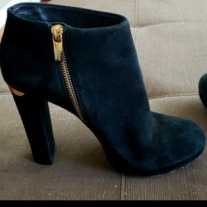 MK Black Booties